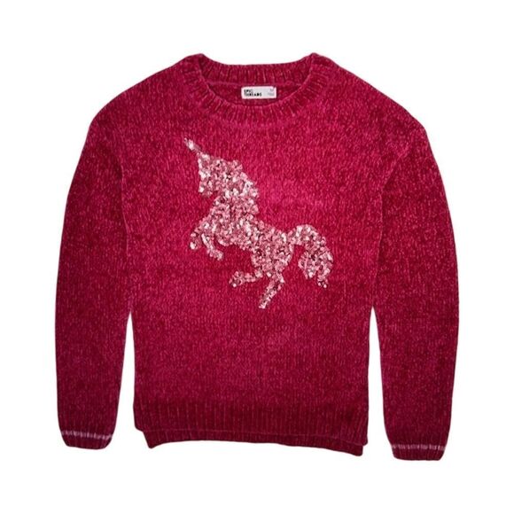 EPIC THREADS S DARK PINK SWEATER - Picture 1 of 3